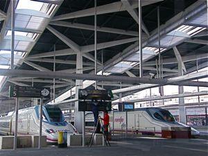 Valencia Estación AVE (high speed train) Joaquín Sorolla