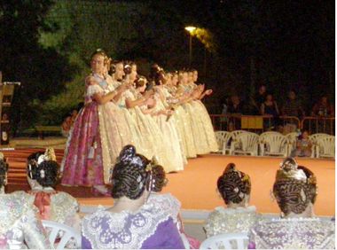 Fallas de Valence-Espagne Slection des Falleras