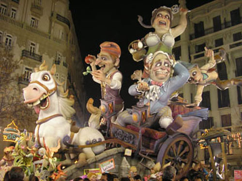 Fallas de Valence-Espagne 