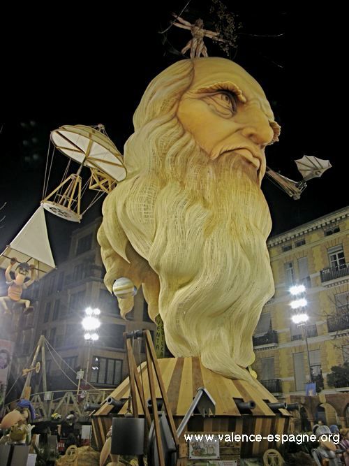 Fallas 2012 Falla Na Jordana Leonardo da Vinci