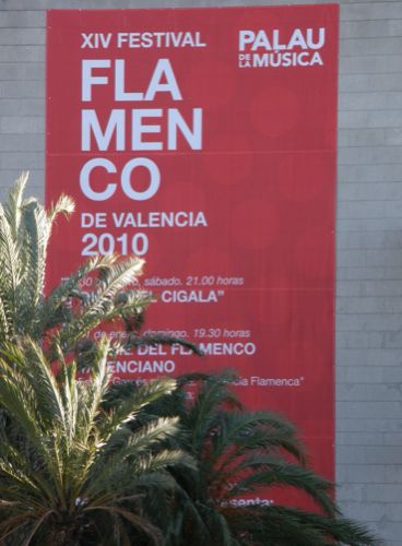 XIVme festival de flamenco au Palais de la Musique de Valencia
