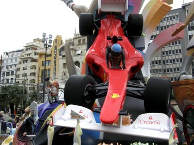 Grand Prix de Formule 1 et Fallas