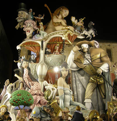 2me prix des Fallas 2009 Falla Plaza del Pilar